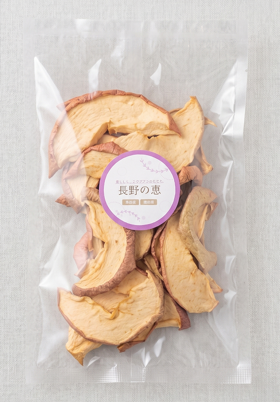 無添加ドライサンふじりんご パッケージ